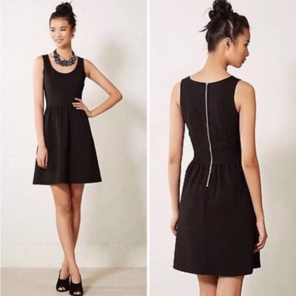 HD In Paris By Anthropologie Sleeveless Fit and Flare Dress